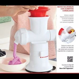 Molino para nieve 🍨 natural marca Tupperware